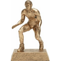 Signature Gold Wrestler Figurine - 8"